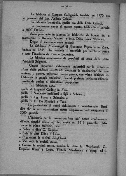 La Dalmazia non è povera. Studio compilato sulla base di dati e statistiche ufficiali